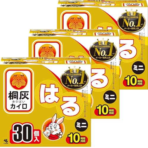 30個入 3箱 はるタイプ ミニ 桐灰カイロ まとめ買い