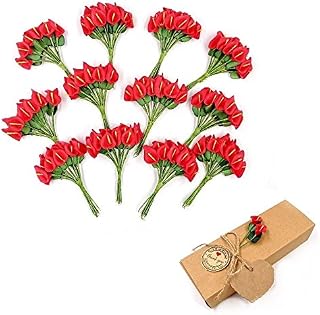 JZK® 100 x Artificial white craft daisy daisies fabric flowers heads, party wedding table scatters confetti scrapbook accessory invitation card decoration craft gadget
