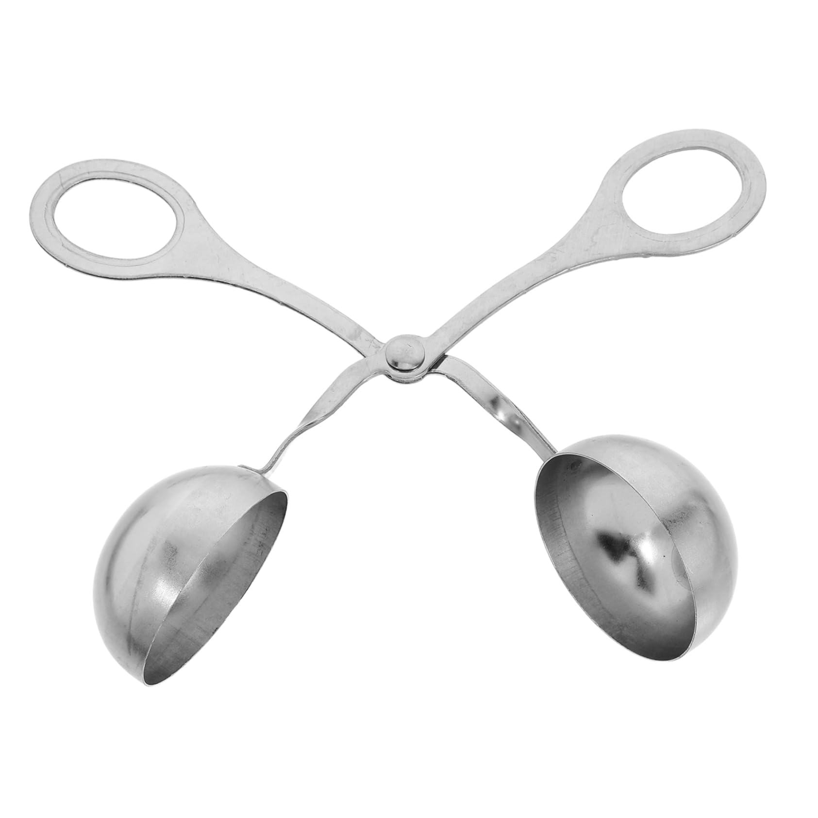 HOMOCONO Meatball Clip Meat Ball Scoop Stainless Steel Meat Ball Clip for Melon Baller
