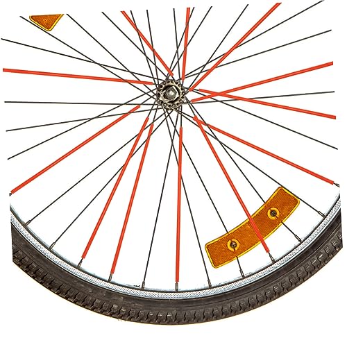 BESPORTBLE Mountain Bike Wheel Sets Red Bike Accessory Pack Reflective for Safety