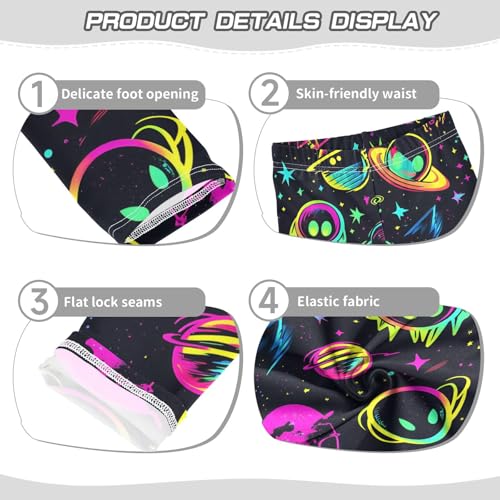 Neon Planet Girls Leggings Soft Stretch Workout Yoga Dance Pants for Kids Casual Tights3