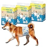 【3個セット】 アイリスオーヤマ ピタフィット ペット用おむつ M 65枚入 男の子用 MNPD-M65