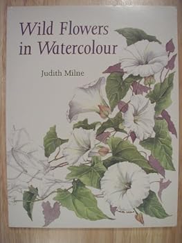 Paperback Wild flowers in watercolour Book