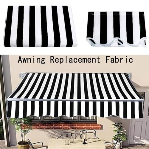 Toile de rechange pour auvent rétractable imperméable protection solaire 100% polyester - 3