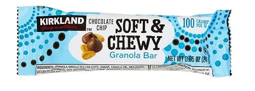 Kirkland Signature Soft & Chewy Chocolate Chip Granola Bars, 64 ct shipped in Icemans Thunder Packaging
