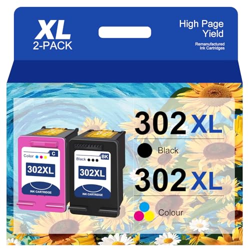 Ricarica Stampante A Getto D'inchiostro Kit Ricarica Inchiostro 400 Ml Per Stampanti HP Officejet 3800 3830 3831 3833 - Nero E Colori, Compatibile Cartucce Stampante Hp 302 - Foto 9