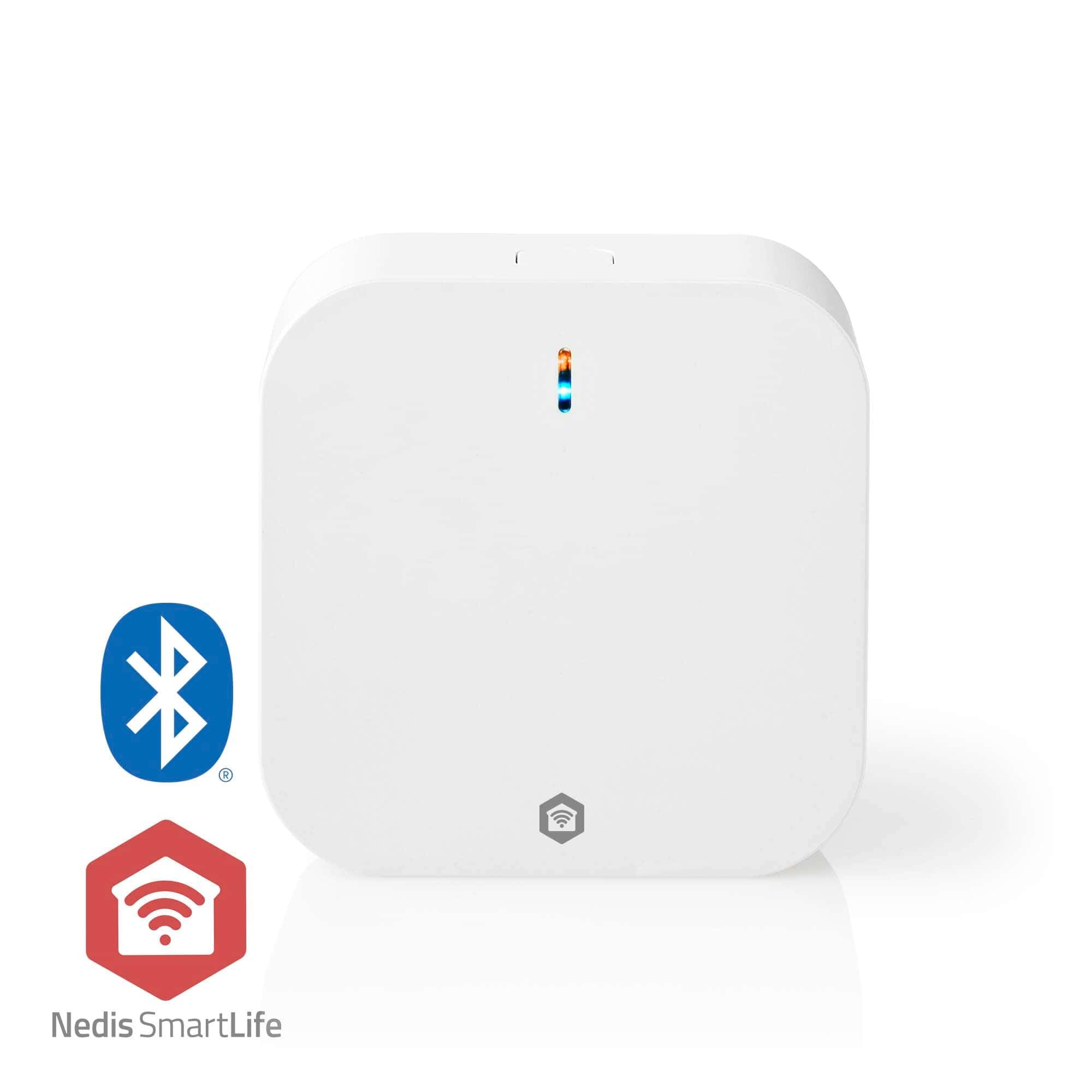 Nedis Zigbee Gateway | Bluetooth/Wi-FI/Zigbee 3.0 | 50 appareils | Alimentation Secteur | Android™ / iOS | Blanc