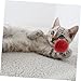 BESPORTBLE 10pcs Assorted Color Fluffy Cat Toy Balls Lightweight Pom Poms for Kittens Interactive Play Balls for Indoor Cats for Physical Exercise and Craft Projects