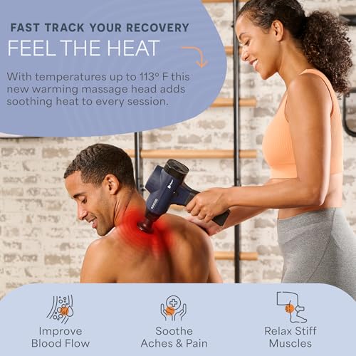 Lifepro SonicPro Percussion Massage Gun with Heat — view 2