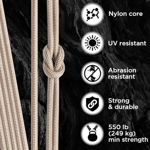 49% Off TECEUM 5/32" Paracord Rope - 50ft to 1000ft