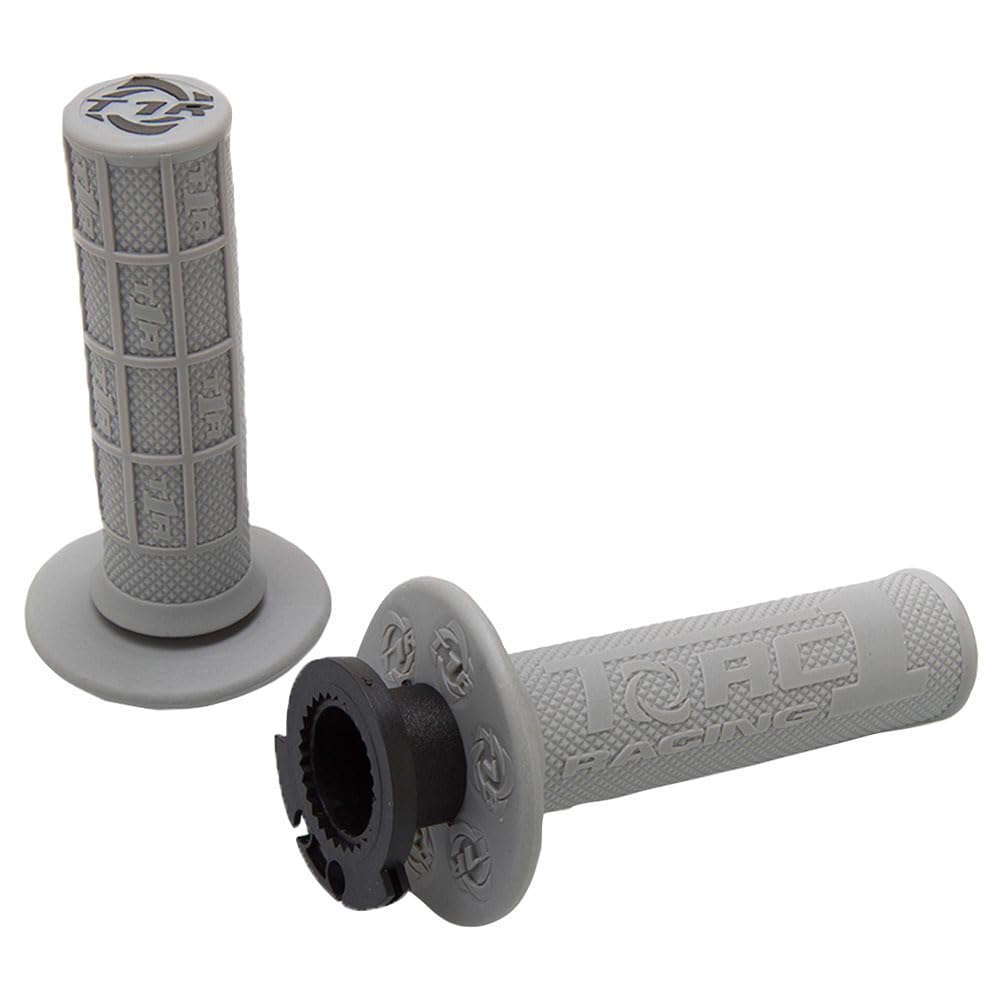 Amazon.com: TORC1 Racing Defy Lock On MX Grips Grey for Kawasaki