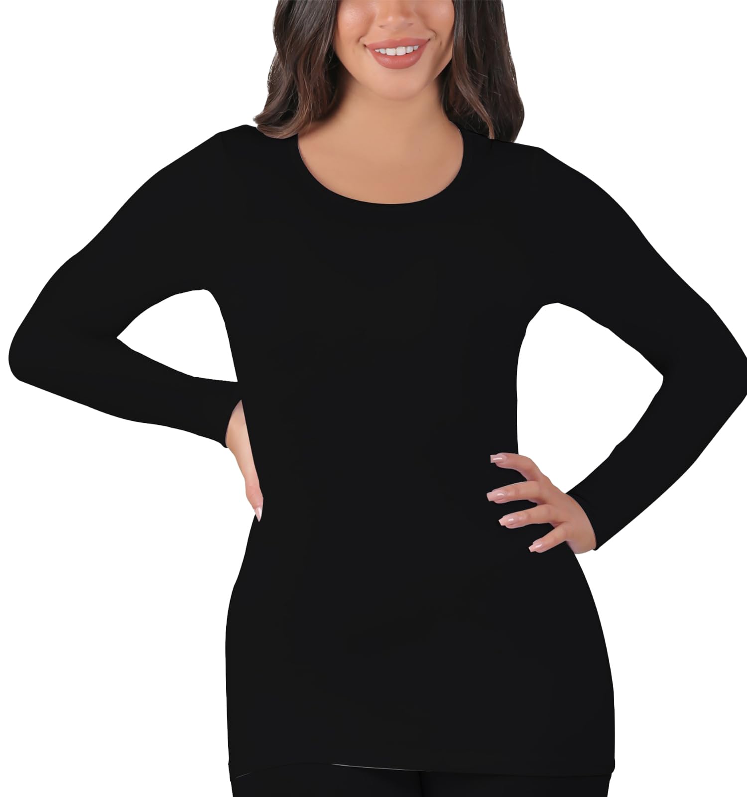 Selina WearWomen Long Sleeve - Tshirt for Women - Moisture Wicking Sports Shirts for Running, Workout, Yoga