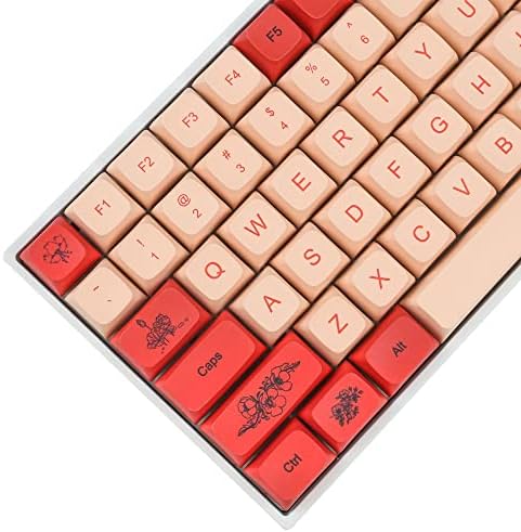YMDK Chinese Style Keycaps 157 Key Dye Sub PBT ZDA Similar to XDA Keycap Dye Sub for MX Keyboard 104 87 GK61 96 84 GK64 68 Key caps (157 Chinese Style)