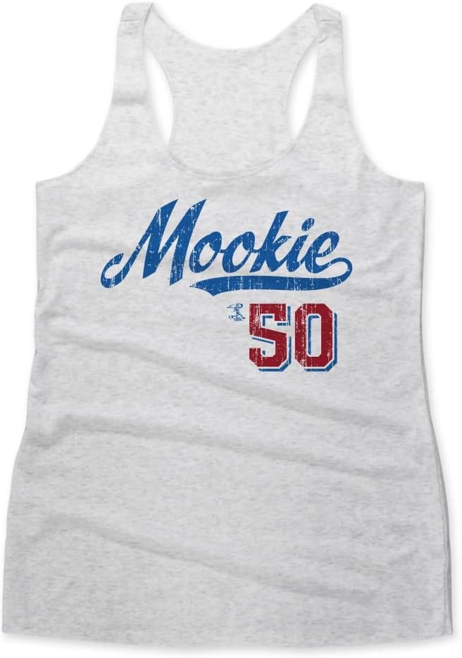 500 LEVEL Mookie Betts Women's Tank Top - Mookie Betts Script