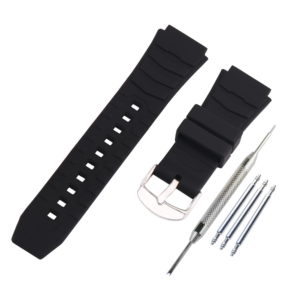 Men's silicone watch strap Replacement Fit for Casio PRG-80 PAG-80 PRW-1000 PRW-1100 Watch Outdoor Sports Rubber Watch bands wristband bracelet for women