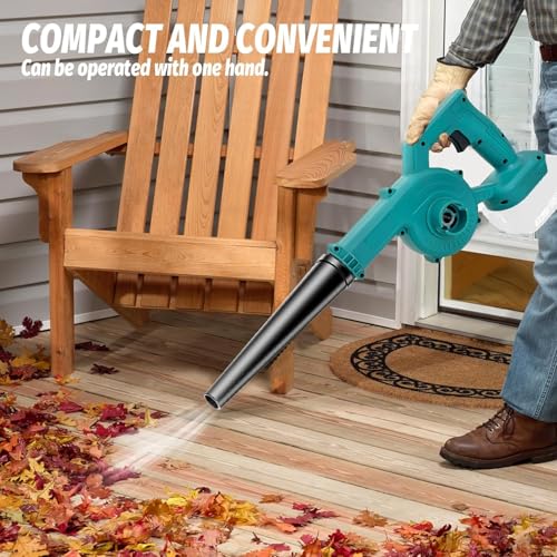 Cordless Leaf Blower Vacuum Combo with 2 Batteries - Image 5