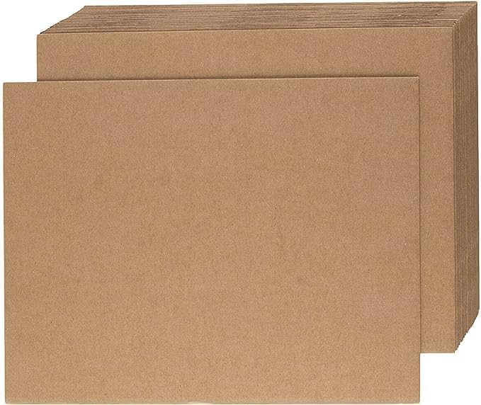 A1 Single Wall Cardboard Corrugated Sheets Pads Divider Art Craft Board