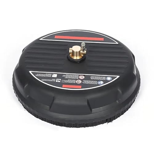 Lavasuperfici Professionale in Acciaio Per Idropulitrice Ad Alta Pressione Lavapavimenti (Plastica/Metallo 380mm)