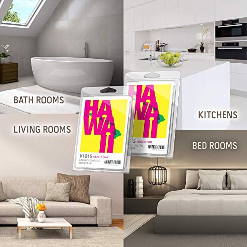 Viois, Scented Soy Wax Melts, Hawaii (2 Pack) #TOP5