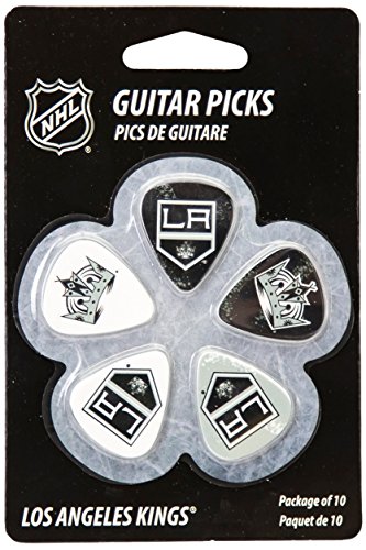 Woodrow Guitar by The Sports Vault NHL Los Angeles Kings Guitar Picks, 10 Pack