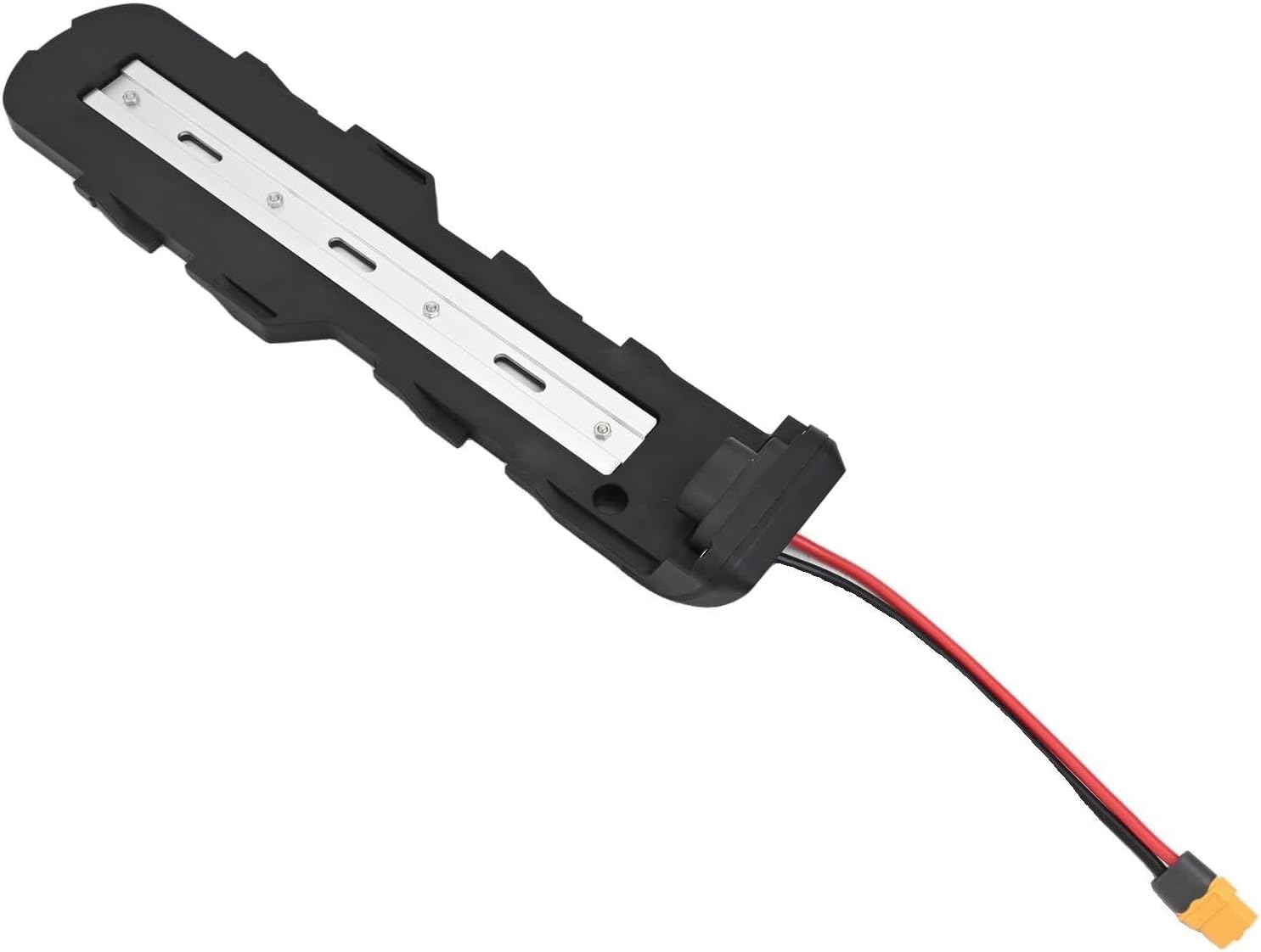 6 Pin E-Bike Battery Mount Bracket for Super73 S1 Y1 for RX Sturdy Electric Bike Battery Holder with Connector Replacement Fixing Base Plastic Metal 150mm Cable Black Secure