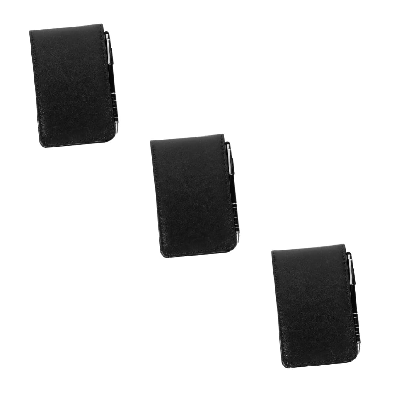 VILLCASE 3juegos Cuaderno De Portátil Con Bolígrafo Libreta De Multifuncional Para Proyectos y Para Empresarial y Personal Material Pu Elegante y Práctico