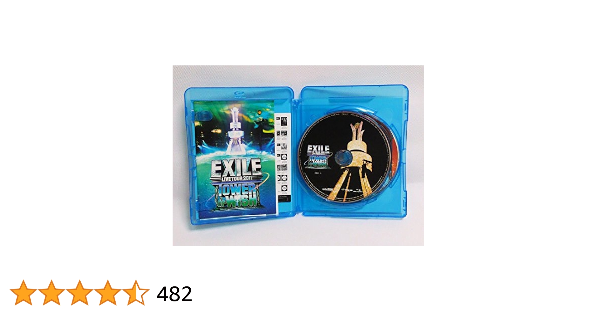 (未使用･未開封品)　EXILE LIVE TOUR 2011 TOWER OF WISH 〜願いの塔〜(3枚組) [DVD] p1m72rm EXILE LIVE TOUR 2011 TOWER OF WISH ～願いの塔～｜EXILE｜mu