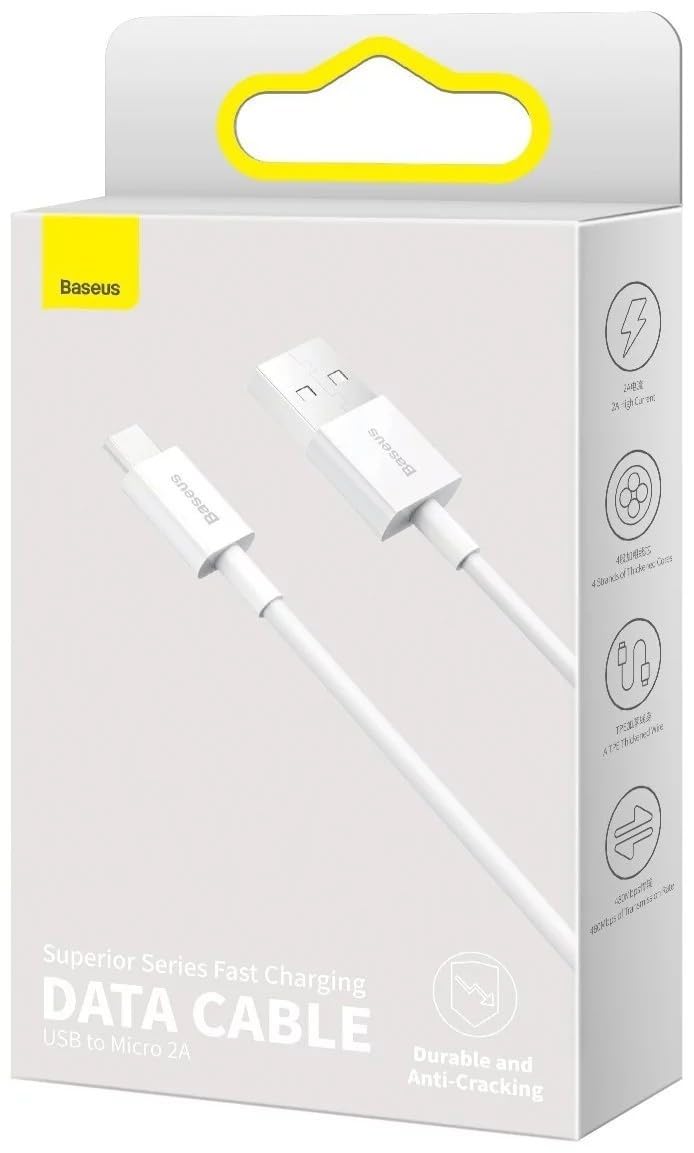 Baseus Superior 2A 1m Mikro USB Kblo-Byz