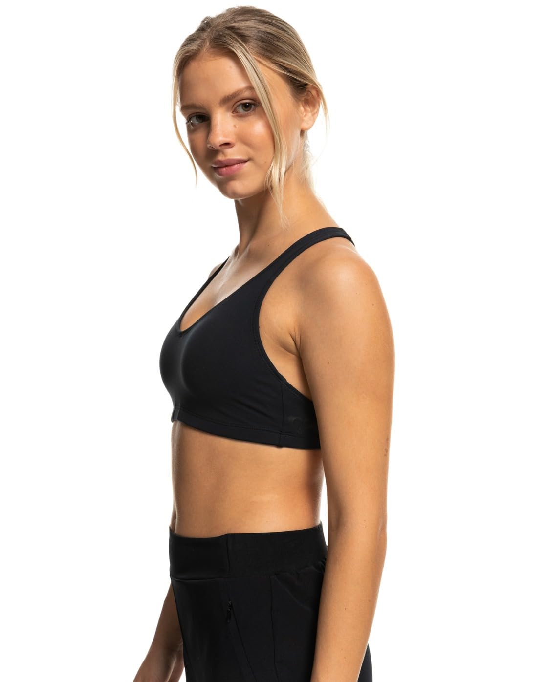 Roxy Biustonosz Heart Into IT Bra Czarny S, Antracyt, S
