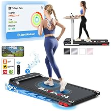 BLACK LORD 3.2HP Walking Pad with 9% Incline, Compact Under Desk Treadmills for Home with LED Display, Bluetooth Speaker, APP/Remote Control, Electric Running Machine, 1-12KM/H, for Walking, Jogging
