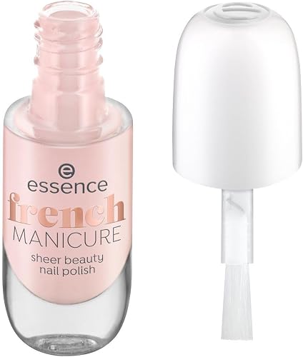 essence cosmetics French Manicure Sheer Beauty Nail Polish 8 ml, 01 Peach Please