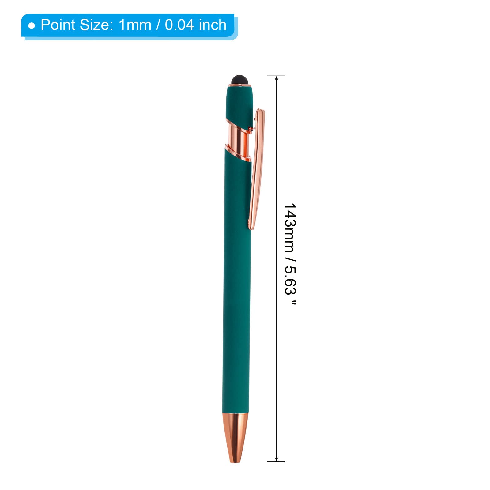 PATIKIL Ballpoint Pen with Stylus Tip - Image 2