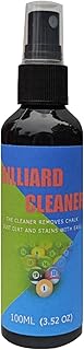 Pool Ball Cleaner, 100ml Restorer Polish Ball Spray, Machine or Hand Wash Pool Table Cleaner Removes Chalk Residue, Dust, Dirt Table Billiard Bowling