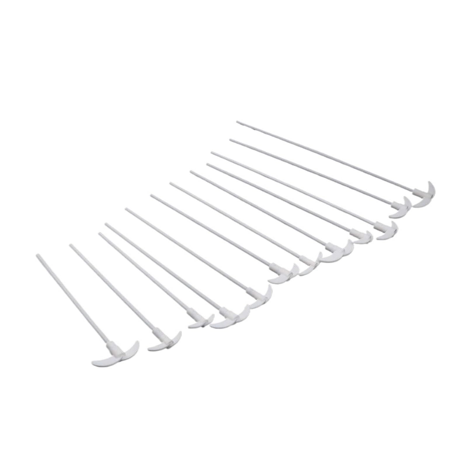 Varilla agitadora de eje agitador de PTFE Agitador eléctrico de acero inoxidable recubierto PTFE, varilla agitadora eje, suministros utensilios laboratorio(500mmx100mm)