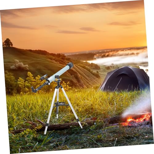 Telescopio astronómico refractor portátil con trípode y soporte para teléfono miniatura 7