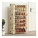 Stojak na buty Organizator Stojaków Na Buty 8 Tier Drewniane Organizator Buty Drewniana Szafka Obuwnicza Z Oxford Cloth Coul Rack Szafa Do Szafy Półka na buty (Rozmiar : Shoe rack C)