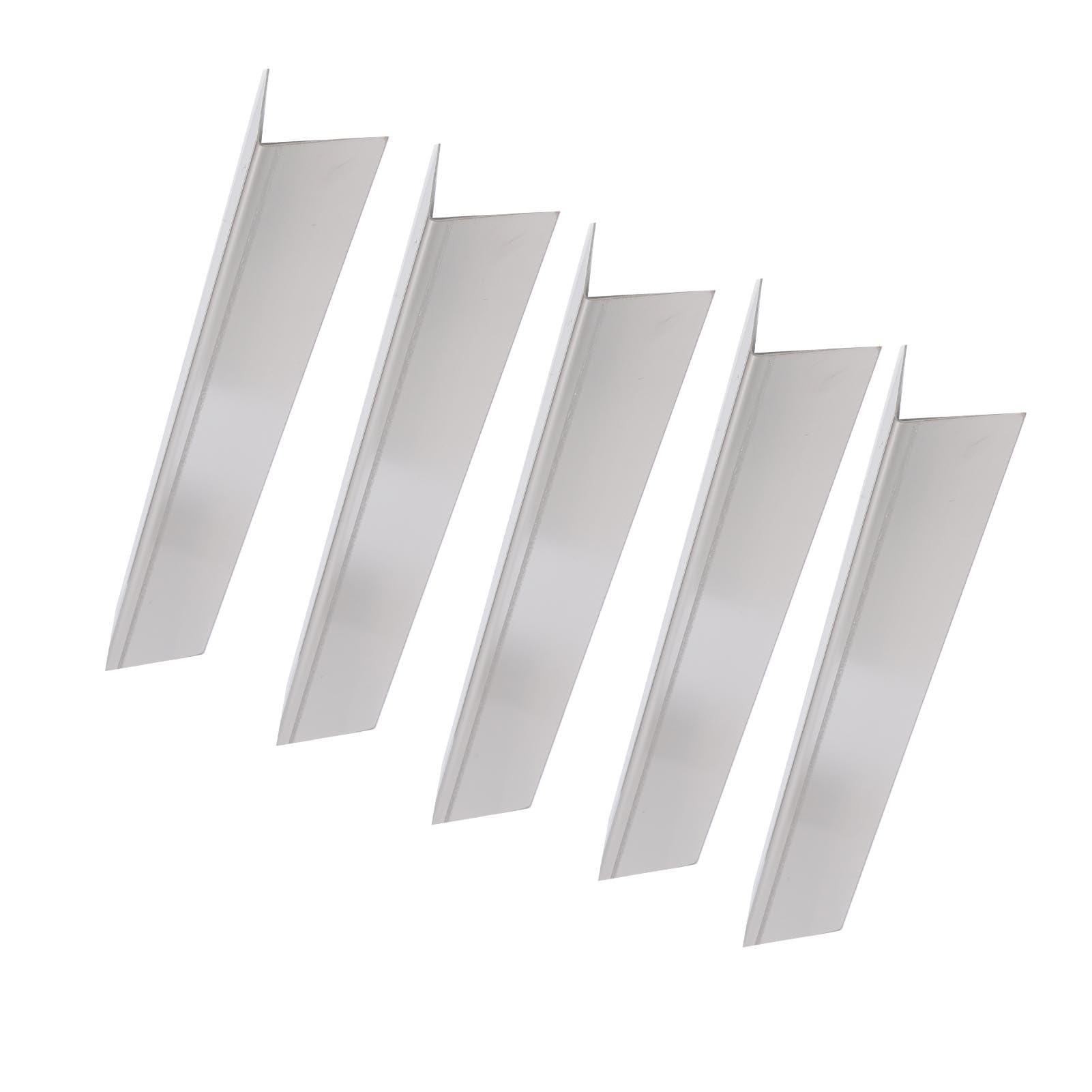 Generic E310 S310 Zestaw Płyt Grzewczych do Grilla Trwałe Listwy Smakowe ze Stali Nierdzewnej Części Zamienne do Bezpiecznego Grillowania 5 Sztuk dla Właścicieli Grillów Gazowych