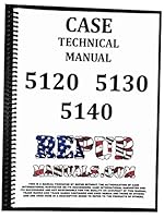 Case 5140 Tractor Service Manual Technical Repair Book 1649274254 Book Cover