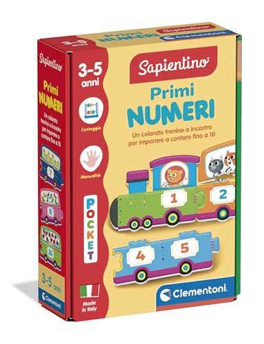 CLEMENTONI SAPIENTINO MONTESSORI: giochi educativi ispirati al metodo Montessoriano, rispettando le naturali attitudini dell’infanzia per un apprendimento progressivo e autonomo, stimolante e senza forzature in ogni fase dello sviluppo