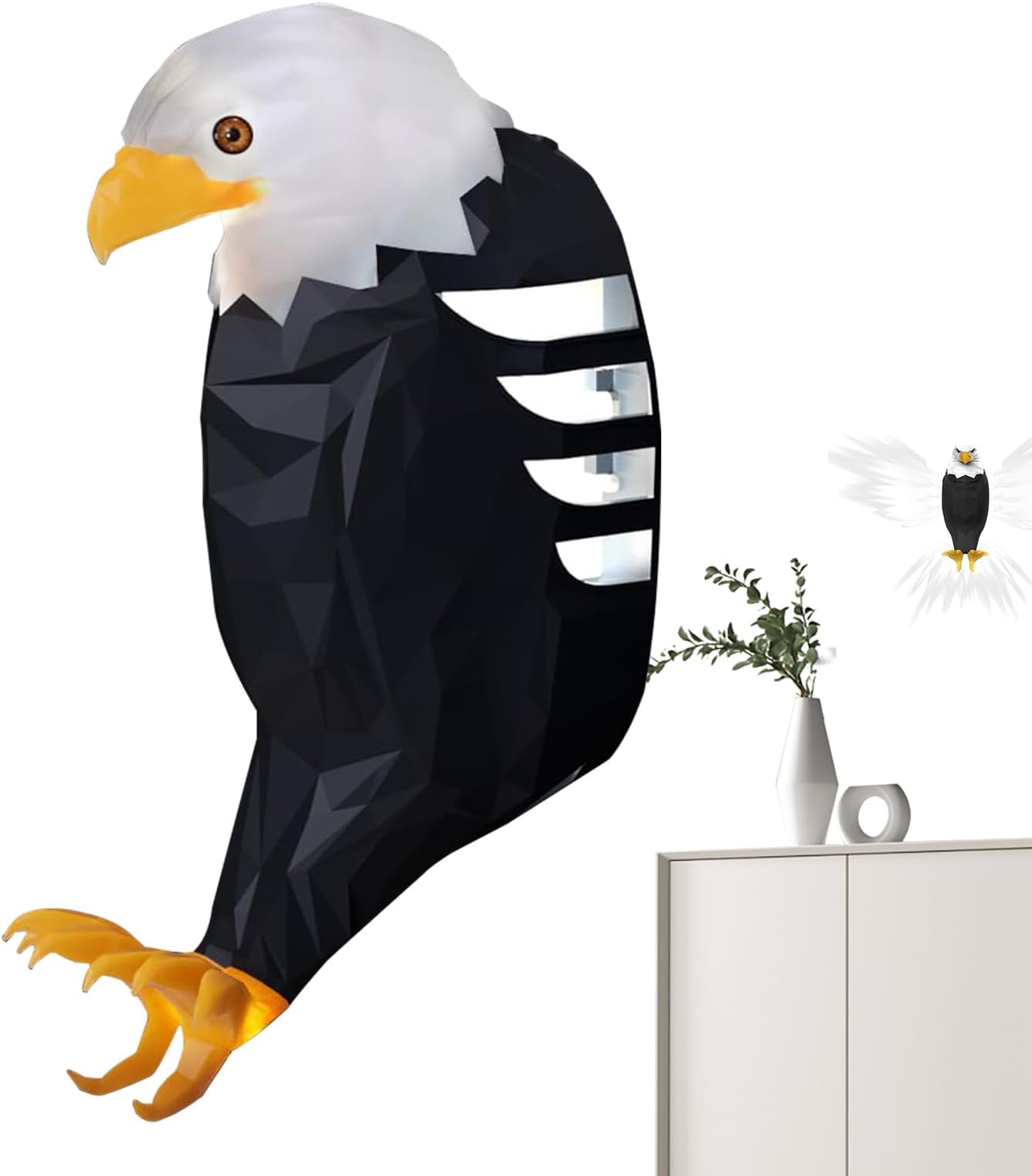 Wall Lights - Eagle Shape Ambient Lighting Home Decor - Bathroom Wall Sconce Projector | for Living Room Hallway Dorm Study Playroom Kitchen Halloween Christmas Holiday