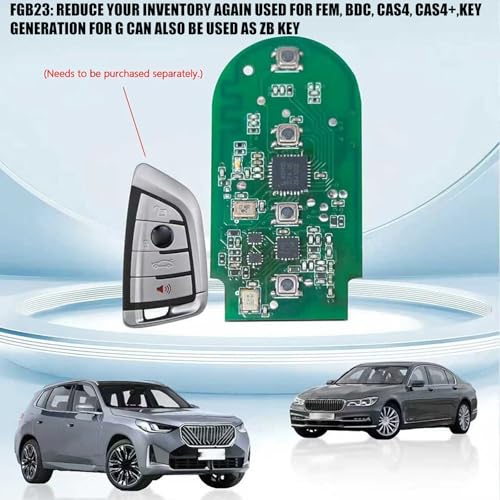 Placa de circuito impreso PCB para programación de llaves CAS4 y módulos de coche FEM BDC 7