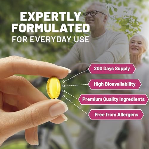 Hochwertige geruchlose Knoblauchkapseln | 45.000 mg pro Softgel | 200 Softgels (keine Tabletten) Superhohe Wirksamkeit | Kaltgepresster und desodorierter Premium-Knoblauchöl-Extrakt aus Allium Sativum