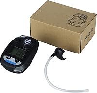 Vista 5 de Detector de dióxido de azufre ATO SO2, detector de gas SO2 con alarma de sonido, luz y vibración, 0-50ppm