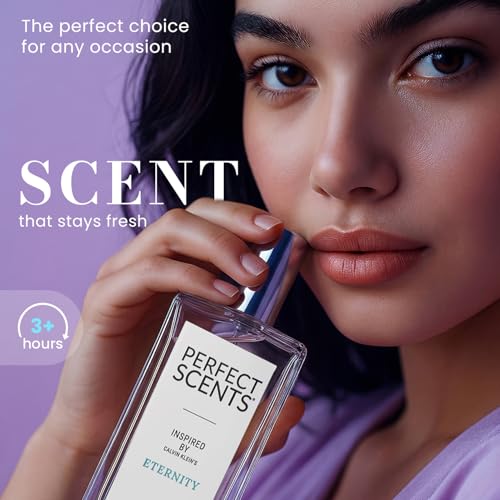 Image of Perfect Scents Fragrances, Inspired by Calvin Klein's Eternity, Women's Eau de Toilette, CLEAN, Vegan, Paraben-Free, Phthalate-Free, Never Tested on Animals, 3.4 Fluid Ounces