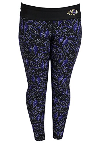 FOCO Baltimore Ravens Thematic Print Legging Small