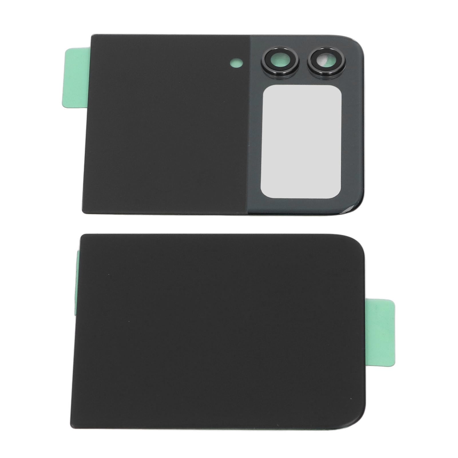 Mingzhe Tylna Pokrywa Szklana do Z Flip 4 5G (Black)