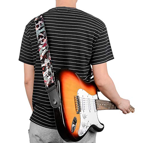 BestSounds La sangle de guitare Van Gogh Starry Night Comprend un Bouton de Sangle et 2 Verrous de Sangle. Bandoulière Réglable Pour Guitare Basse, électrique et Acoustique - Les Beatles, Paul McCartney, John Lennon, RIngo Starr, George Harrison BestSounds La sangle de guitare Van Gogh Starry Night Comprend un Bouton de Sangle et 2 Verrous de Sangle. Bandoulière Réglable Pour Guitare Basse, électrique et Acoustique – Image 8