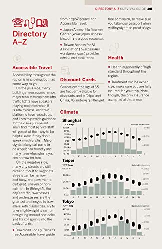 Lonely Planet Cruise Ports Northeast Asia 1 (Travel Guide) #TOP5
