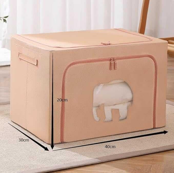 Scatole portaoggetti, Sacchi per trasloco, Borse per riporre Vestiti, Organizer, Coperte, organizzazione e smistamento di Vestiti, scatole portaoggetti sotto Il Letto, co,E-40 * 30 * 20cm