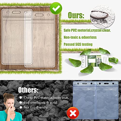 Retractable Lanyards For Id Badges And Keys, Cute Breakaway Teacher Lanyard With Badge Holders And Reels, Durable Silicone Beaded Lanyard For Women, Nurses, Office With 2 Waterproof Card Holders #TOP5